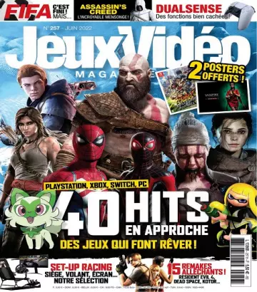 Jeux Vidéo Magazine N°257 – Juin 2022