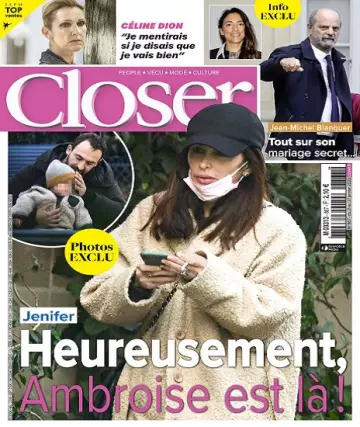 Closer N°867 Du 21 au 27 Janvier 2022