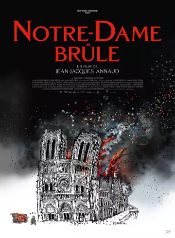 Notre-Dame brûle